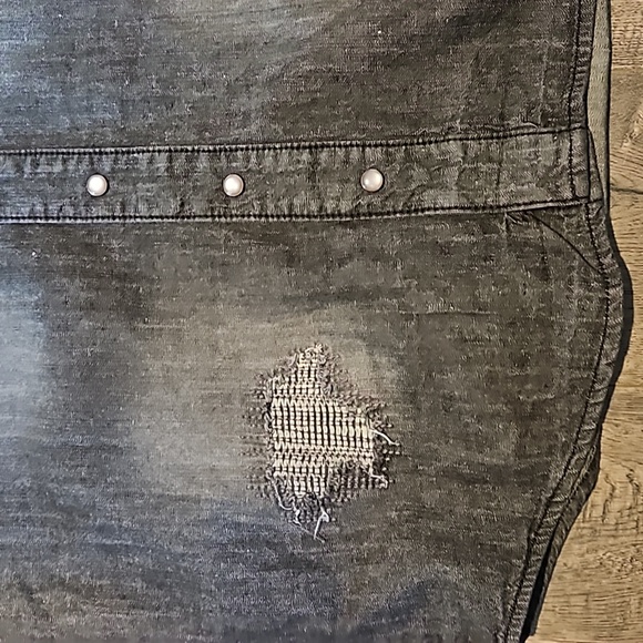 Springfield Classic Western Button Up 100% Cotton Vest Size Medium - Picture 3 of 6